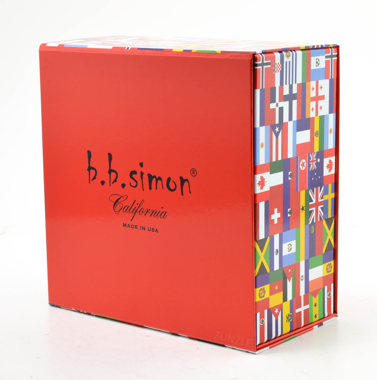 b.b. simon  red flag box belt storage