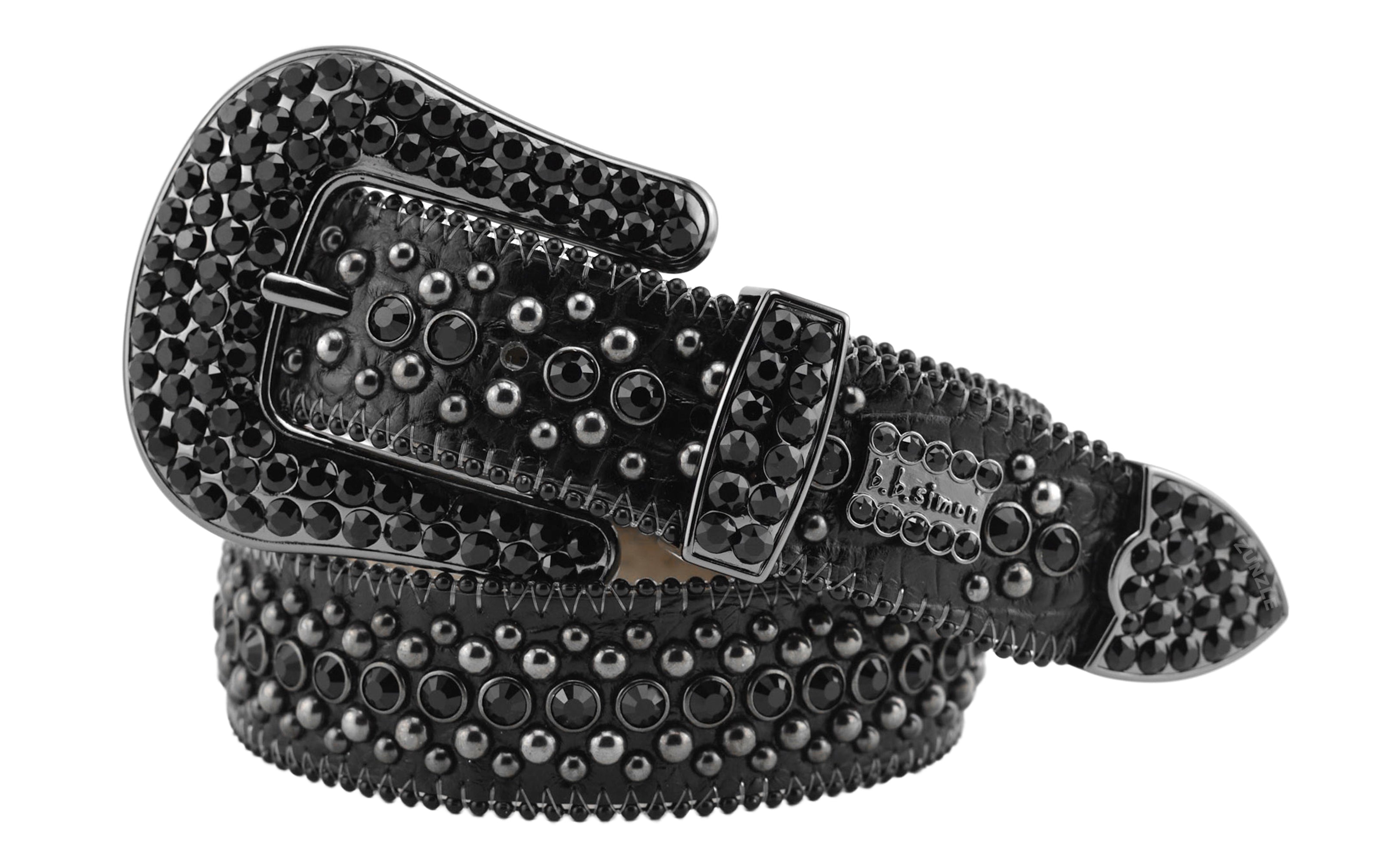 tidevand lindre Overfrakke B.B. Simon Kish Obsidian Glass Belt - Zunzle